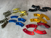 Kit de Mejora de Dirección de Carreras para Honda MSX125, Abrazadera Triple Superior de Conversión de Manillar Clip-On con Soportes de Manillar de 41 mm y Tapas
