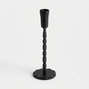 Iron <b>Candlestick</b> Holder Set of 3 Taper Candle Stand for Home Decoration Durable Metal Candle Holder Handmade Candle Taper - Product Image 6