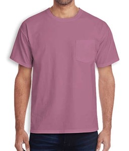 Camiseta Deportiva de Gimnasio para Hombre, de Tela Terry Estampada, con Bolsillo, Corte Holgado, Talla Grande, Transpirable, Cuello Redondo - Product Image 4