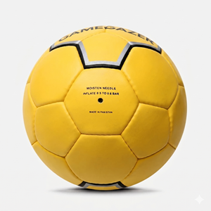 GAMEGAZER HB-1001 Hand-Stitched Soccer <b>Ball</b> Size 1 <b>Weight</b> 180-220 32 Panels Durable Textured High Quality Lightweight - Product Image 3