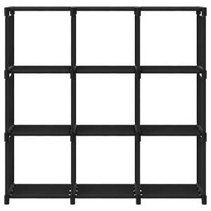 Espositore in tessuto nero a 9 cubi 40.6 \ "x11.8 \" x42.3 \ "per garage - Product Image 2