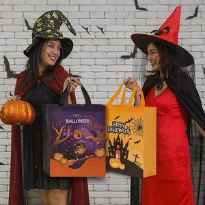 Sacchetti Riutilizzabili per Halloween, Non Tessuti, per Feste e Trattamenti di Dolce o Peccato - Product Image 3