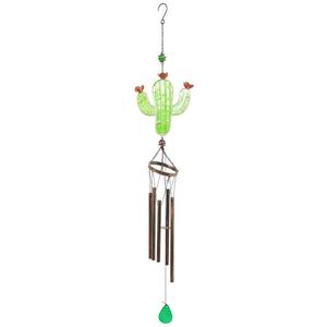 Carillon éolien en forme de cactus – 24″ - Product Image 1