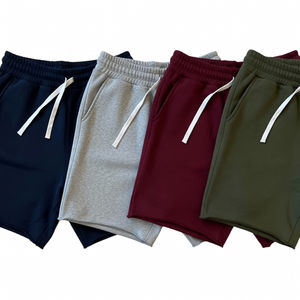 Pantalones Cortos de Hombre Personalizados, Estilo Vintage, Lavado Ácido, Desgastados, con Logotipo Frontal Sólido, Impresión en Espuma, Efecto Descolorido por el Sol, Corte y Confección Stone Wash - Product Image 5