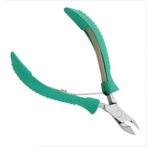 Ergonomic Finger <b>Cuticle</b> Trimmer Nail Nipper Stainless Steel Straight Blade Wide Jaw Opening Durable Professional Beauty <b>Tool</b> - Product Image 5