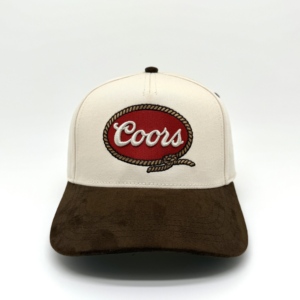 Custom 5 Panel Curved Bill Cotton <b>Baseball</b> <b>Cap</b> for Men and Women with Embroidery Logo, Two-Tone Dad Hat, Sports and Casual Wear - Product Image 2