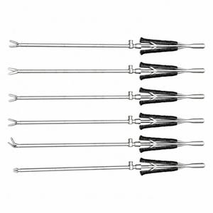 Ensemble d'instruments de chirurgie cardiaque de qualité supérieure, 6 pièces, valves de base XS, réutilisables, en acier inoxydable, par Health Bay Instruments - Product Image 1