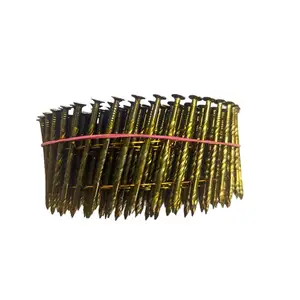 Industry ISO standard Wire Collated Coil Nail Framing Coil Nail 2'' x 0.099'' Pneumatic Pallet Nail