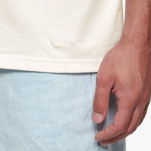 Camiseta Extra Grande para Hombre con Logotipo Personalizado Serigrafiado en la Parte Delantera, 100% Algodón de Alta Calidad, Antiarrugas, Diseño Liso, Cuello Redondo, Estilo Casual Elegante - Product Image 5