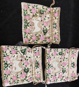 Sac en coton personnalisé avec cordon de serrage, réutilisable, pour emballage cadeau, pochette de rangement, organisateur de voyage, pour mariage et fête, écologique, vente en gros - Product Image 3