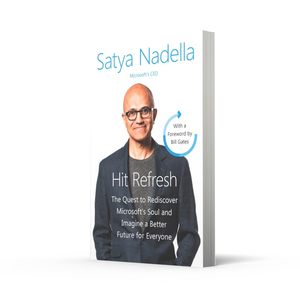 หนังสือปกอ่อนเรื่อง "Hit Refresh" โดย ซาทยา นาเดลลา หนังสือขายดีสำหรับผู้ใหญ่ - Product Image 1