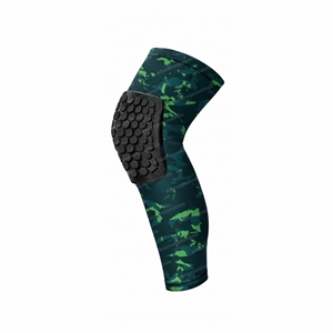 Genouillères de sport antidérapantes à compression pour le basketball, le volleyball, le football et la lutte (vente en gros) - Product Image 3