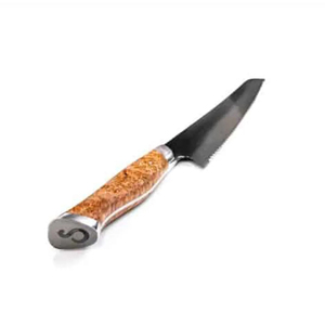 Burraq Ecommerce Custom Handmade NEW Carbon Steel Chef <b>Knife</b> 8 Inch Blade 3.0mm Thickness Beautiful Wood Handle Sheath Gift - Product Image 1