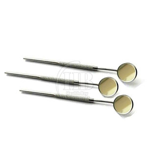 Ensemble de miroirs dentaires pour inspection orale, en acier inoxydable, réutilisables, outils d'examen manuels, procédures de diagnostic dentaire professionnelles, CE - Product Image 2