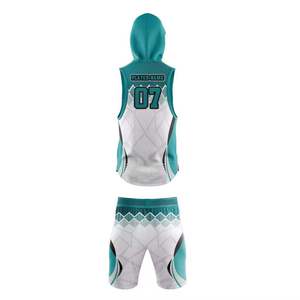 Ensemble d'uniformes de football américain unisexe personnalisés au meilleur design, style décontracté en lin, pour 7 joueurs sur 7, avec nom et numéro d'équipe, pour adultes - Product Image 2