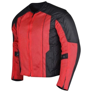 Motorbike Winter <b>Jacket</b> Men Stand Collar Plain Dyed Breathable Mesh Panels CE Approved Armor Detachable <b>Waterproof</b> Lining Zipper - Product Image 2