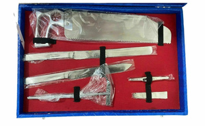 Kit de dissection de qualité supérieure, ensemble d'instruments post-mortem pour autopsie et anatomie, acier inoxydable durable, ensemble de 19 outils - Product Image 2