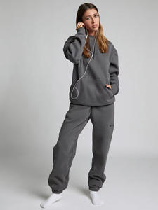 Conjuntos Deportivos de Otoño Invierno para Mujer y Hombre, Sudadera con Bolsillos, Pantalones Deportivos, Conjunto de Dos Piezas - Product Image 3