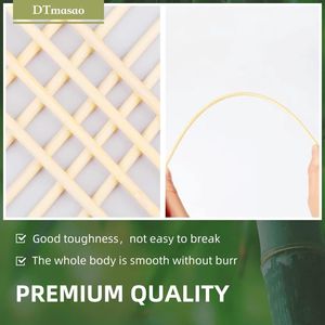 Spiedini di bambù da 12 pollici, 200 pezzi, bastoncini di legno per barbecue, frutta, kabob, fontana di cioccolato, accessori da cucina per grigliare - Product Image 3