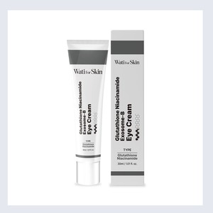Tubos de crema para ojos coreana K-Beauty Whatiforskin Glutathione Niacinamide Exosome B, hecha en Corea - Product Image 4