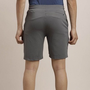 Pantalones Cortos de Felpa para Hombre, 100% Algodón, Cintura Elástica, Color Sólido, para Uso Diario y Entrenamiento - Product Image 4