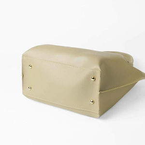 Bolso Tote Elegante para Mujer, de Cuero Genuino, Bolso de Hombro Grande, Casual, con Forro de PU, Asa Superior, de Diseño, para Viaje u Oficina - Product Image 4