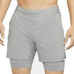 Pantalones Cortos Deportivos para Hombre, Diseño Simple, de Poliéster, con Cordón Ajustable, Tejido Transpirable de Secado Rápido, para Maratón 2026 - Product Image 1