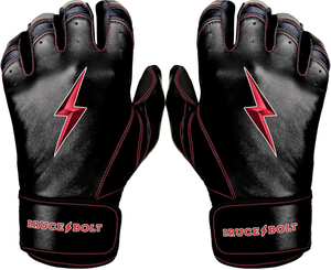 Gants de frappe de baseball de qualité supérieure, 100 % cuir Cabratta, logo et design personnalisés, qualité professionnelle, cuir pleine fleur premium. - Product Image 1