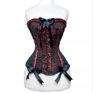 Corsés para Mujer, Sexy, Moldeadores, Modernos, de Brocado, para Tallas Grandes, Transpirables - Product Image 1