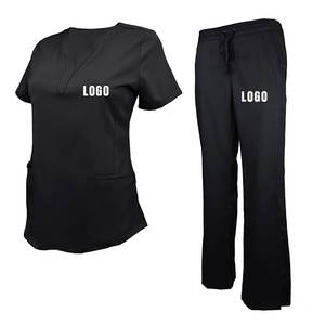 Mejor Precio: Uniformes de Enfermería Ecológicos y Ligeros para Mujer, Conjunto de Uniformes Quirúrgicos con Etiqueta Personalizada, Detección de Agujas, Alta Calidad OEM - Product Image 4