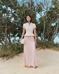 New Trend Women's Blouses Shirts ODM Support EVELINA PEPLUM BLOUSE Elegant Women's Blouses For Spring/Summer Women's Clothing - Product Image 2