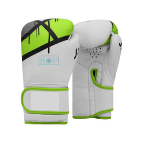 Guantes de Boxeo Profesionales con Construcción Ligera, Palma Transpirable, Protección de Espuma de Alta Densidad y Muñequera Segura - Product Image 1