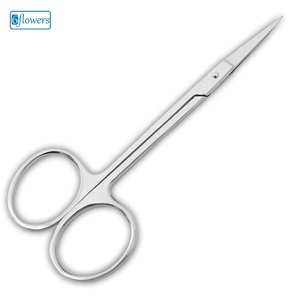Ciseaux médicaux droits pour gauchers, pour la manucure et la beauté, lame en acier inoxydable avec pointe acérée - Product Image 1