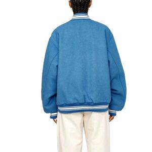 Vestes de baseball universitaires personnalisées avec logo brodé en chenille, vestes varsity en laine d'hiver sur mesure, grandes tailles pour hommes - Product Image 4