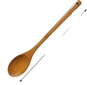 Cuchara de Madera para Servir de Alta Calidad, Acabado Espejo, Ecológica, Mango Largo, Tamaño Personalizado, Diseño Único para Regalos - Product Image 1