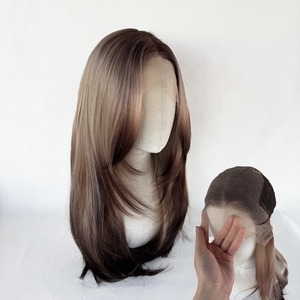 Peluca de cabello humano ombre de alta demanda para mujeres, color natural de dos tonos, suave y sedosa, peluca de moda para uso diario, disponible para la venta. - Product Image 3