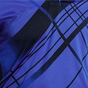 Polo pour homme bleu royal sublimé, 100% polyester, jersey tricoté, imprimé géométrique sportif, séchage rapide, haut de sport pour le golf, logo personnalisé - Product Image 5