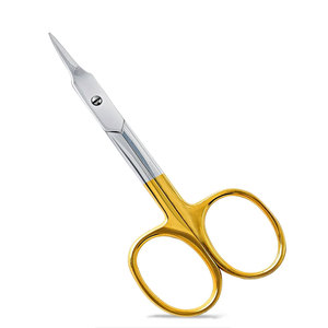 Nouveauté, meilleur prix, ciseaux à ongles incurvés, petits ciseaux à cuticules pour le soin des ongles, acier inoxydable - Product Image 1