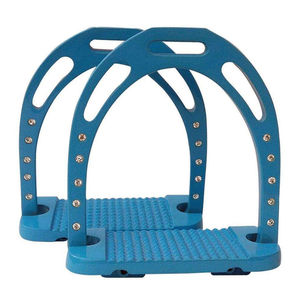 Estribos de acero inoxidable más vendidos para montar a caballo, con colores personalizados, estribos de aluminio de calidad profesional para saltar. - Product Image 4