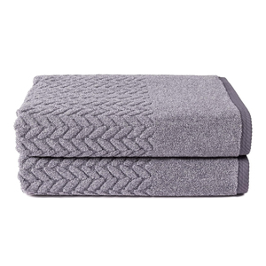 Toallas de Baño de Lujo 100% Algodón, con Logotipo Personalizado, Diseño Blanco, Suaves, Transpirables, Impresas, Premium, de Bambú, para Alfombrillas de Bañera - Product Image 4