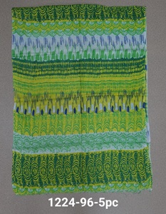 Étoles pour femmes en rayonne imprimées de motifs floraux, légères et antibactériennes, pour toutes les saisons - Product Image 5