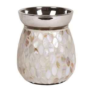 Quemador de incienso con incrustaciones de nácar y borde dorado, soporte aromático para uso en todas las estaciones, decoración para Ramadán y Eid. - Product Image 3