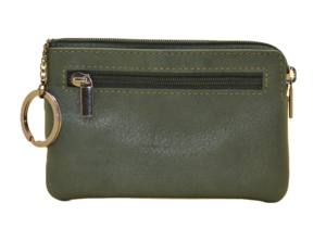 Porte-cartes et portefeuille en cuir véritable de haute qualité personnalisé avec fermeture à bouton pour ranger les cartes de crédit - Product Image 3