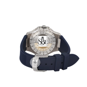 Reloj de Diamantes de Acero Inoxidable de Alta Gama con Movimiento de Cuarzo y Moissanita, Accesorio de Moda para Bodas y Celebraciones - Product Image 4