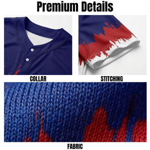 Maillot de baseball en mesh personnalisé, tissu respirant et à séchage rapide, uniforme d'équipe sportive - Product Image 5