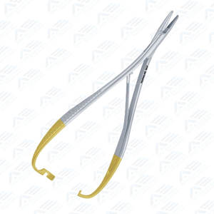 Porte-aiguilles Lichtenberg en acier inoxydable, forceps chirurgical dentaire, pince manuelle, instrument orthodontique certifié CE, durée de vie - Product Image 4