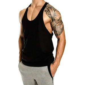 Débardeur de sport uni sans manches pour homme – Idéal pour la musculation et la gym - Product Image 2