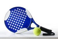 Ensemble de raquettes de pickleball durables avec balle, face en nid d'abeille légère, poignée confortable pour l'entraînement et la pratique sportive