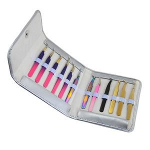แหนบต่อขนตาปลายแหลม 90 องศา ทำจากสแตนเลส สำหรับต่อขนตาแบบวอลุ่ม - Product Image 3