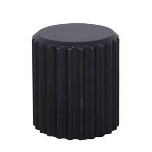 Table d'appoint Terrafab Nordic pour l'extérieur, tabouret de jardin décoratif naturel, table d'appoint unique pour salon, chambre, patio - Product Image 1